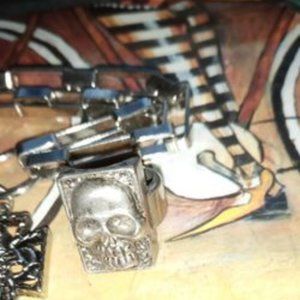 gothic  necklace and ring